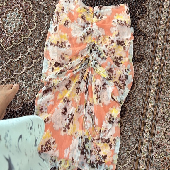 Floral Print Women's Skirt - Picture 3 of 6